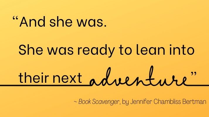Book Scavenger quote