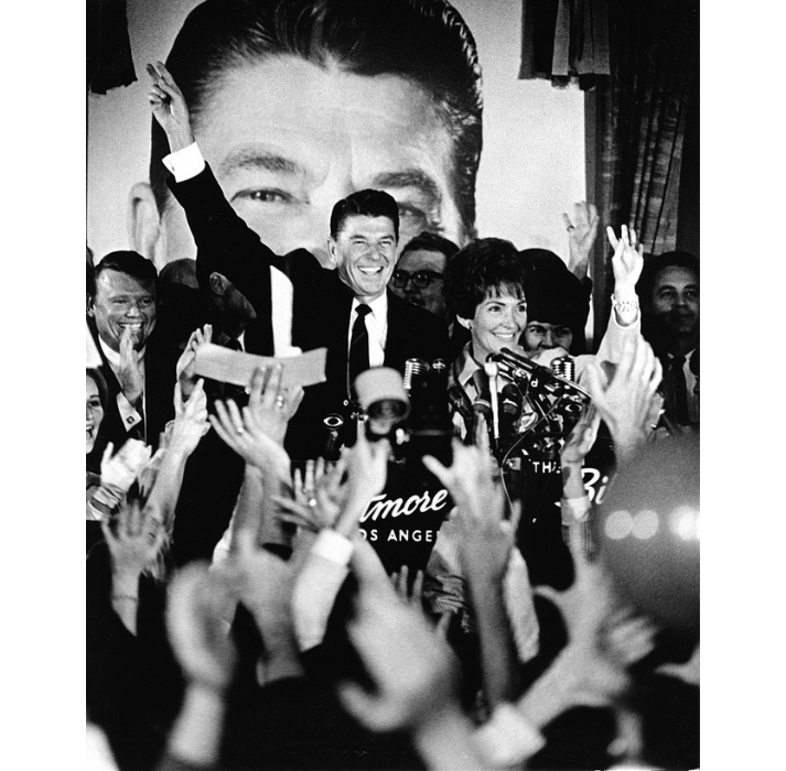 Ronald and Nancy Reagan, 1966