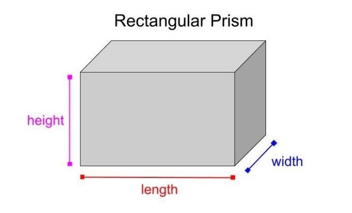 rectangular prism volume if you know base h h