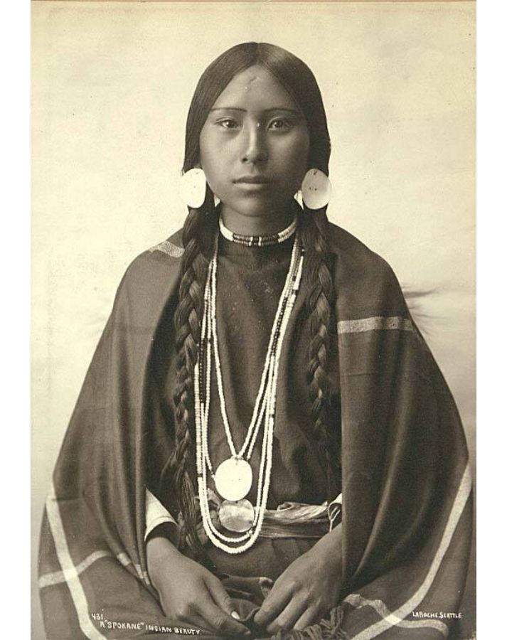 Spokane Indian Woman (1897)