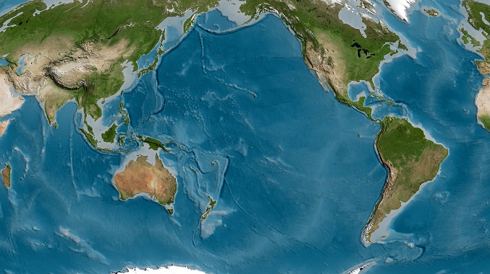 Pacific tectonic plate