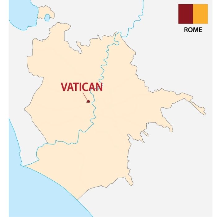 Rome map