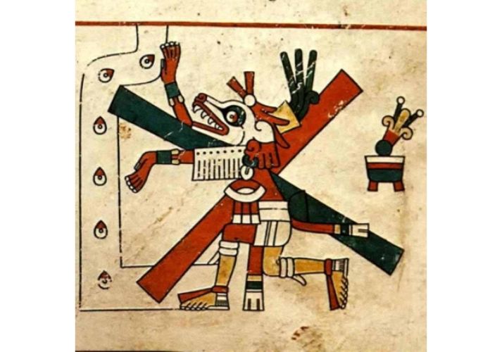 Aztec god Xolotl
