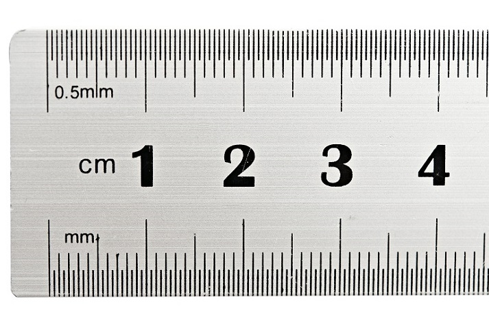 Horizontal Ruler With 30 Centimeter And 12 Inch Measuring 43 OFF