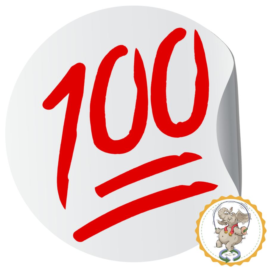 Badge Icon - 100 Counts!