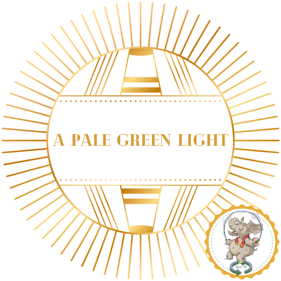 Badge Icon - A Pale Green Light