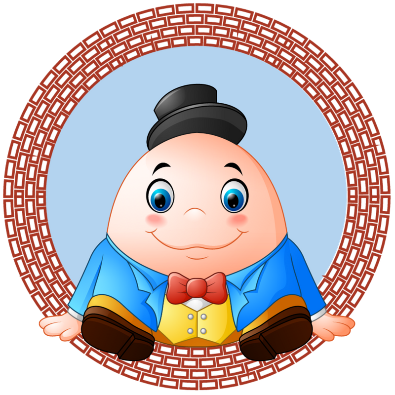 Badge - Humpty Dumpty Sat on a Wall Educational Resources K12 Learning