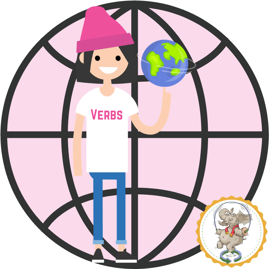 Badge - Vivacious, Vexatious Verbs Educational Resources K12 Learning